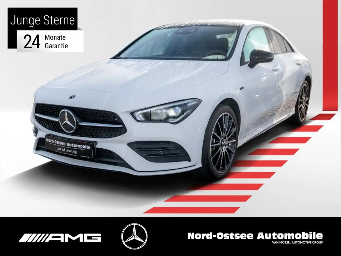 Mercedes-Benz CLA 250 e EDITION 2020 AMG NIGHT KAMERA LED NAVI Blanc - 1