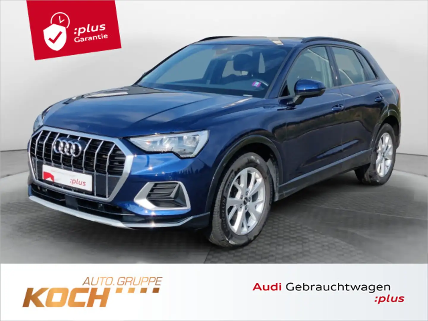 Audi Q3 35 TDI q. S-Tronic S-Line Interieur, AHK, RFK Blau - 1