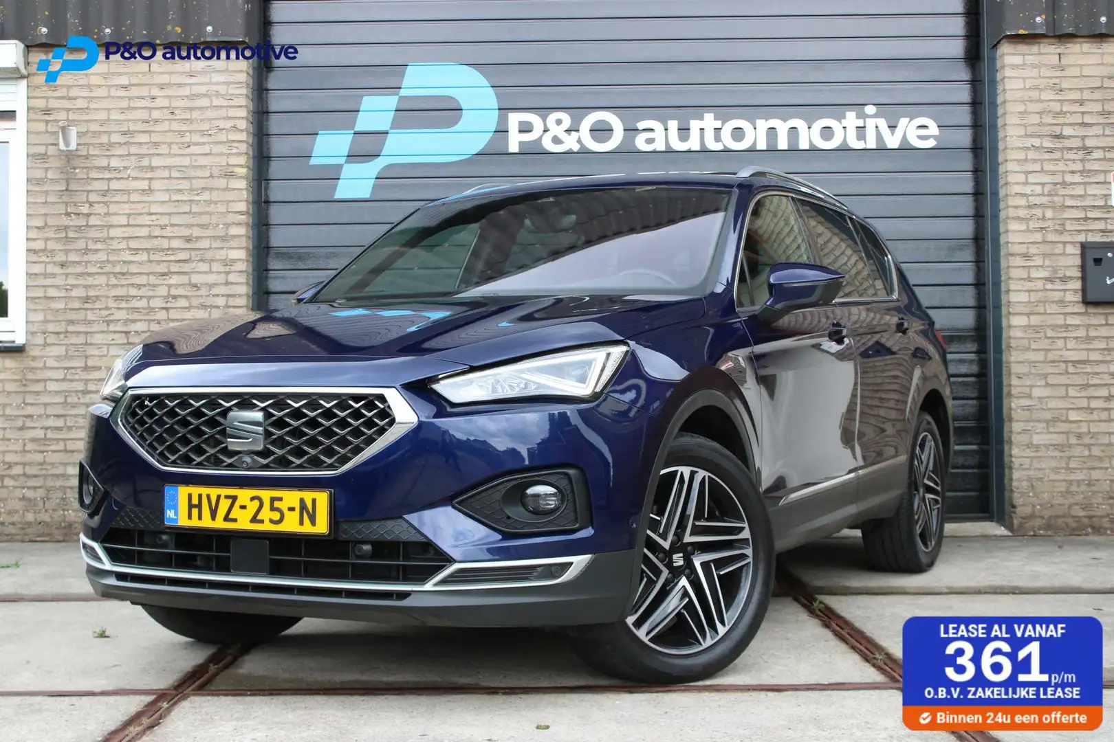 SEAT Tarraco 1.5 TSI Xcellence PANO / LEDER / TREKHAAK / ACC Blauw - 1