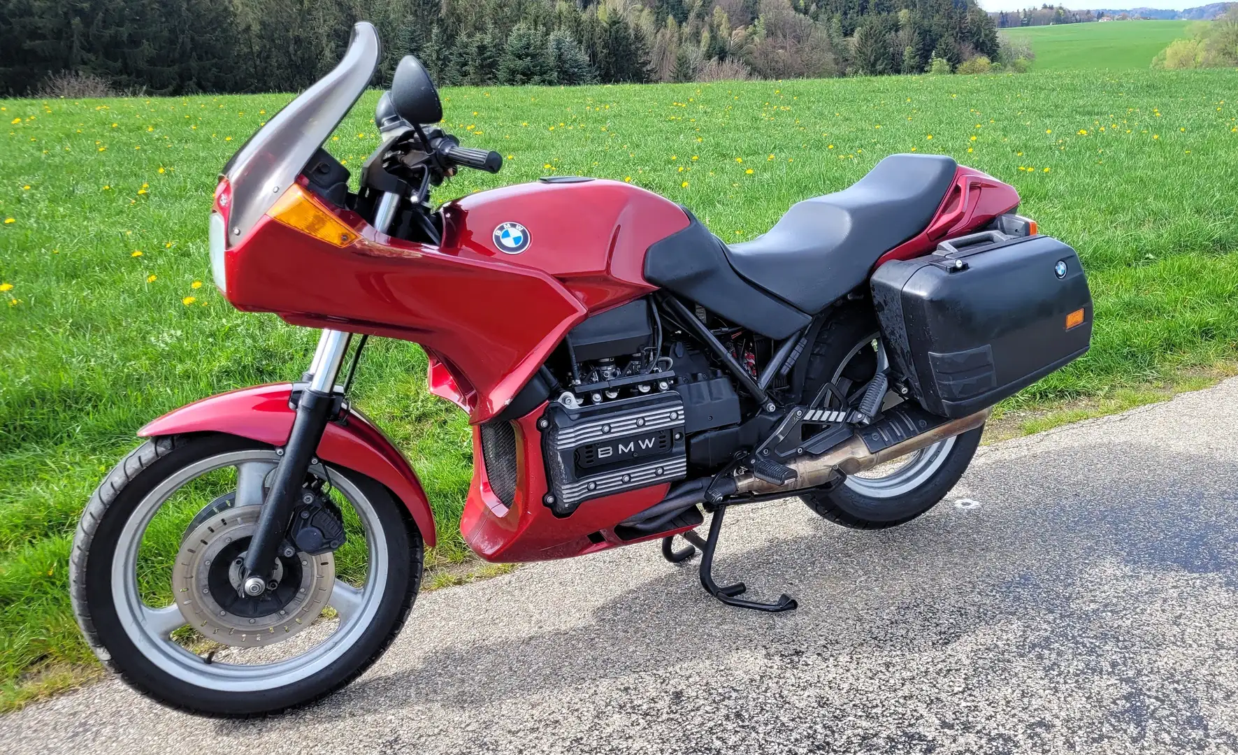BMW K 75 S Rojo - 2
