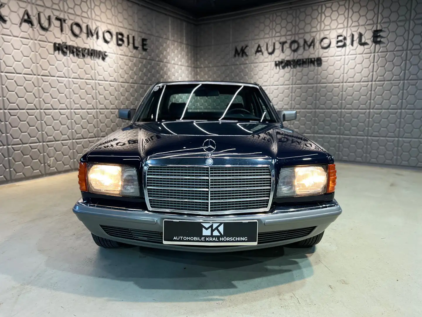 Mercedes-Benz S 280 SE W116E28*MIDNIGHT BLUE*STOFF BLUE VELOUR*KLIMA* Blau - 2