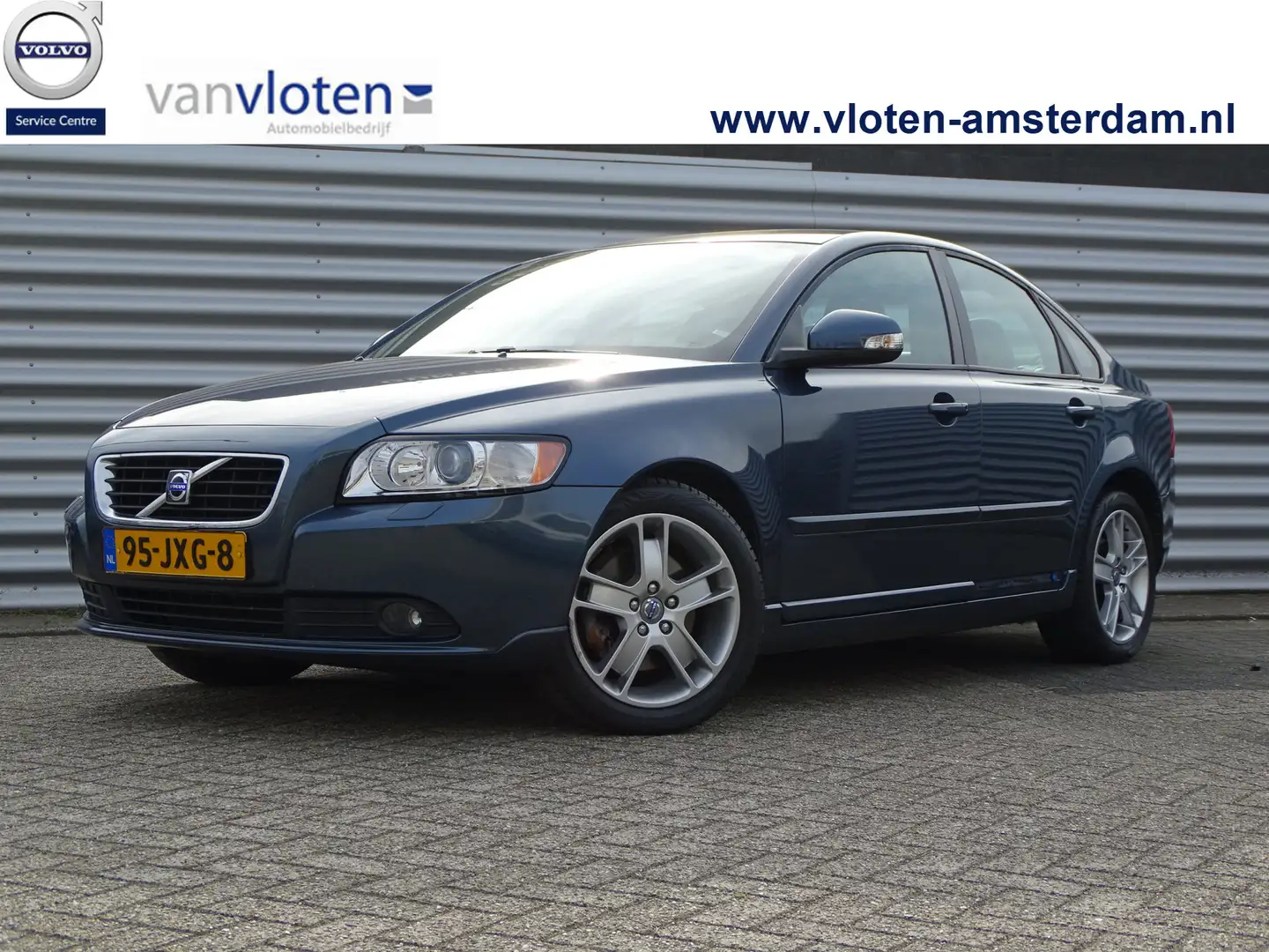 Volvo S40 2.4i Summum | Automaat | Leer | Youngtimer Blauw - 1