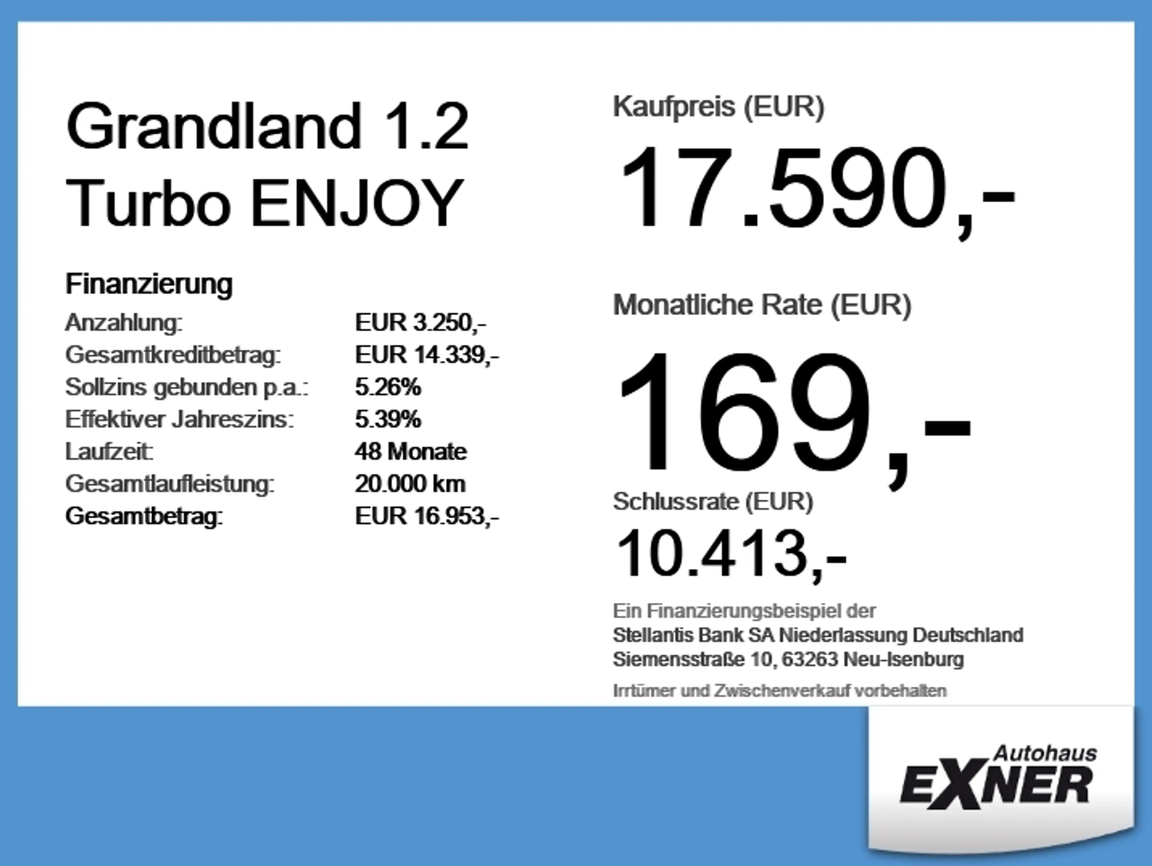 Opel Grandland 1.2 Turbo ENJOY LED+LM+Einparkassistent — photo 6