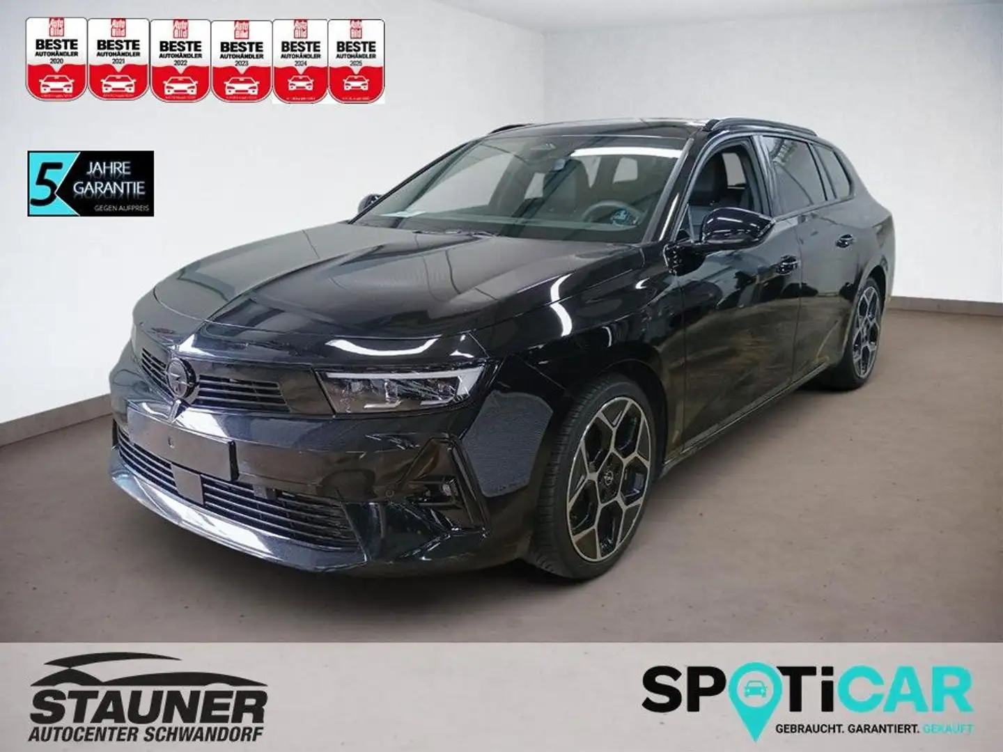 Opel Astra Sports Tourer Ultimate 1.2 S/S AT8 *HUD* Schwarz - 1