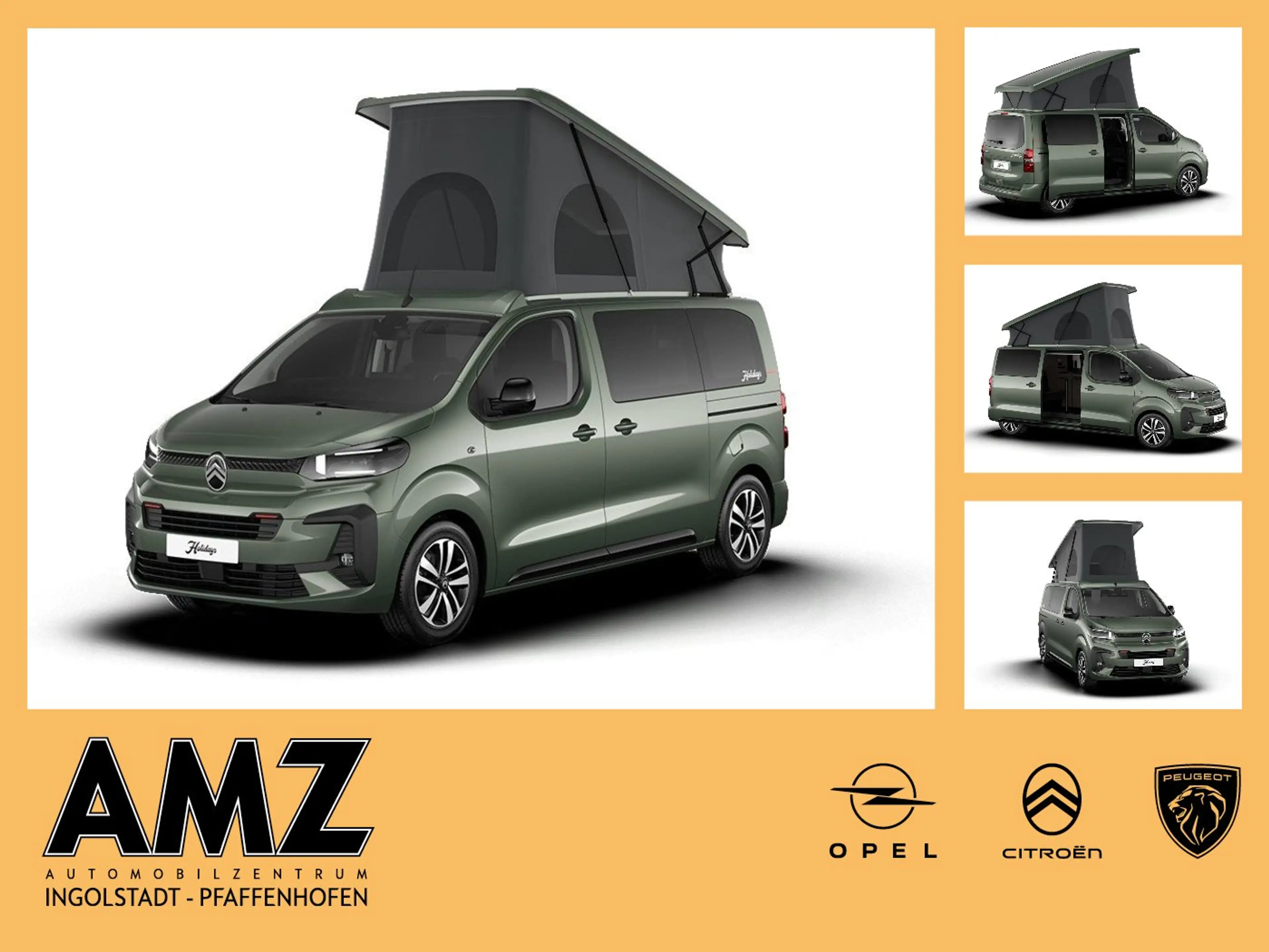 Citroen Spacetourer Holidays Max Dachbett AHK Kamera PDC