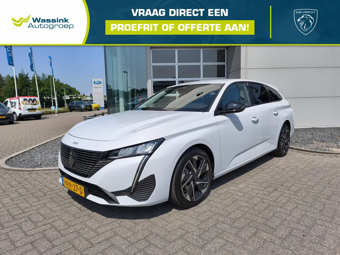Peugeot 308 Sw 1.6 HYbrid 180pk e-EAT8 Allure Avantage PHEV | Wit - 1