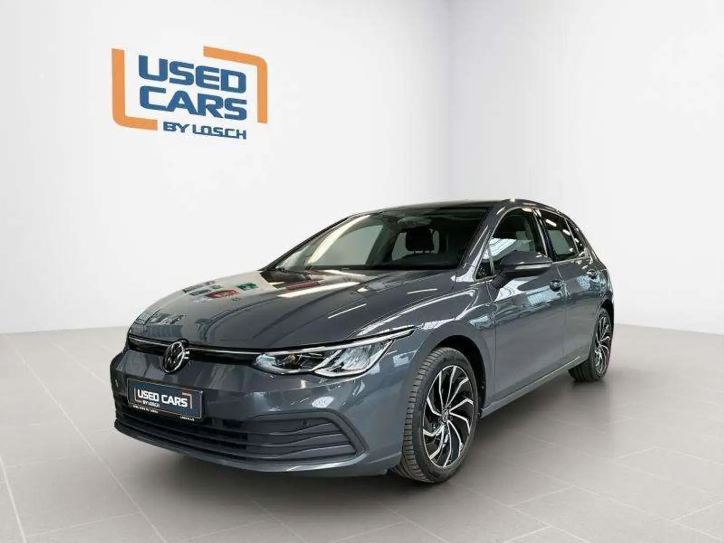 Volkswagen Golf Life+DSG+LED+Digi+ Gris - 1