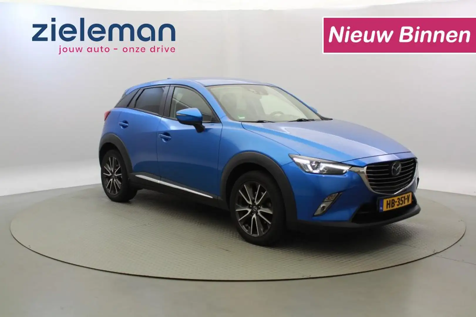 Mazda CX-3 2.0 SkyActiv 120 GT-M - Camera, BOSE, Stoelverw. Blauw - 1