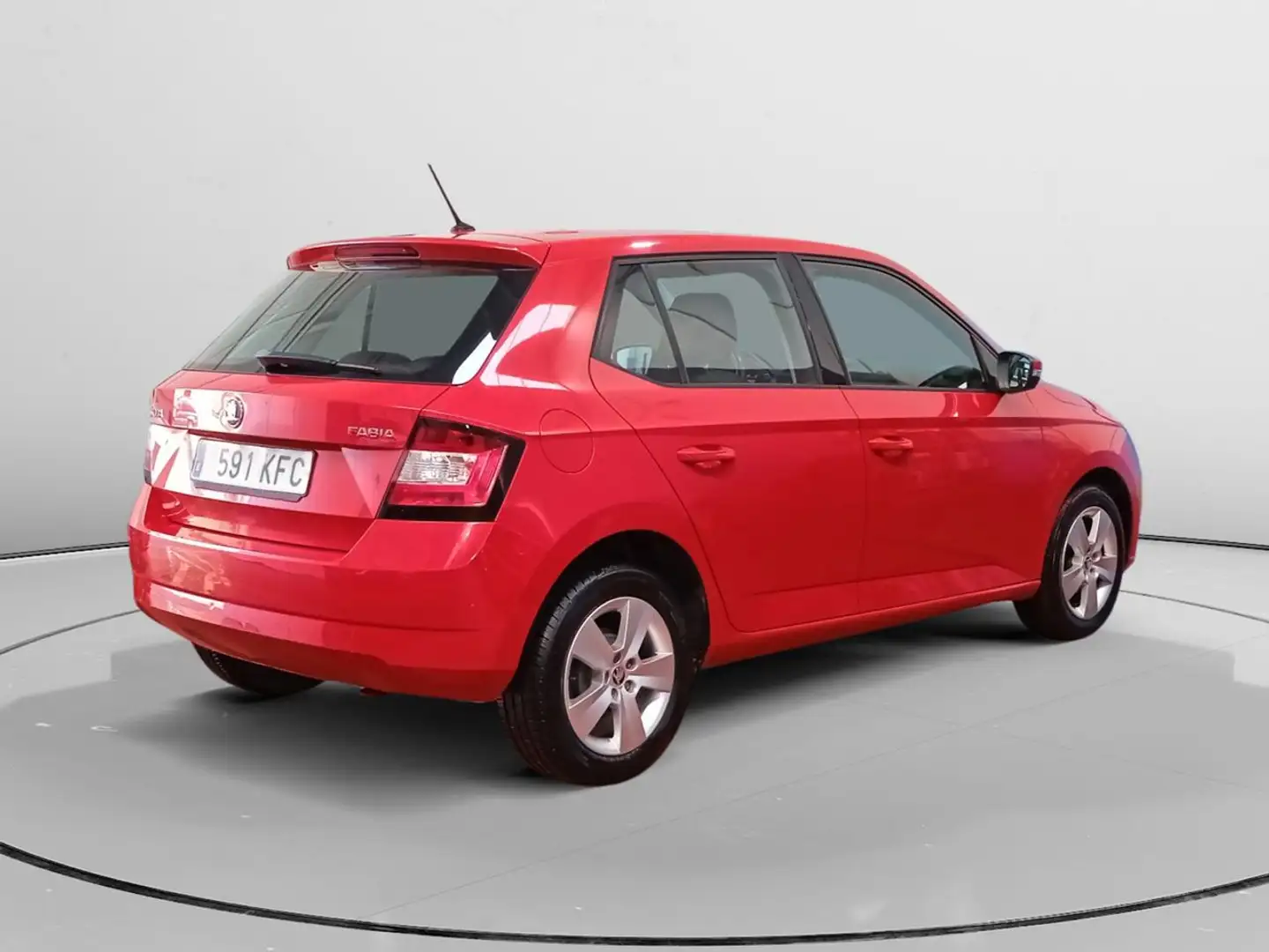 Skoda Fabia Ambition Rojo - 2