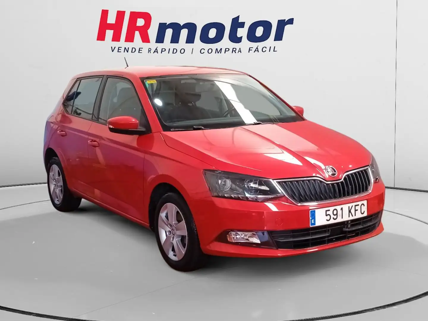 Skoda Fabia Ambition Rojo - 1