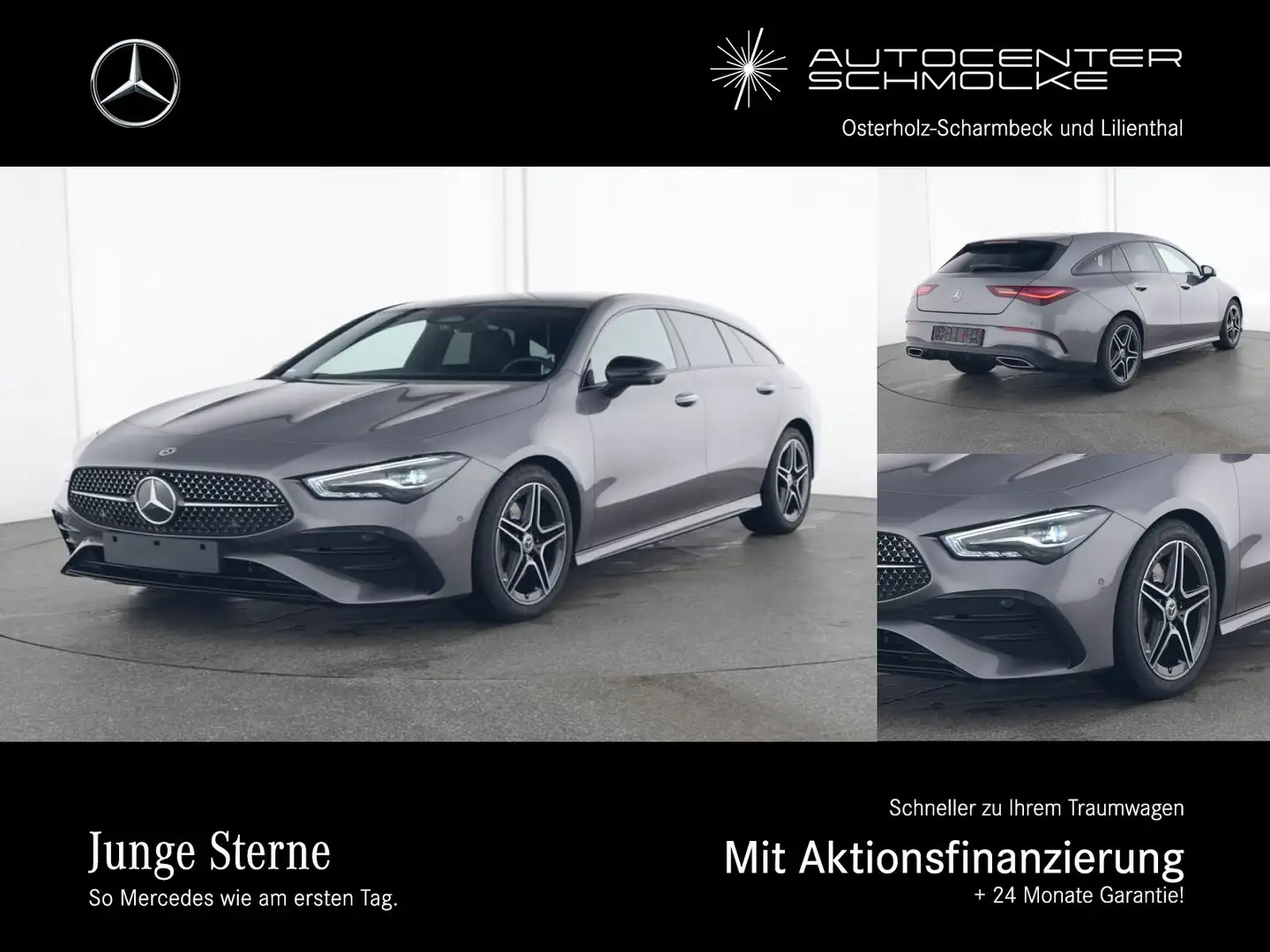 Mercedes-Benz CLA 200 CLA 200 SB EDITION AMG-LINE*NIGHT*THERMOTRONIC* Gris - 1
