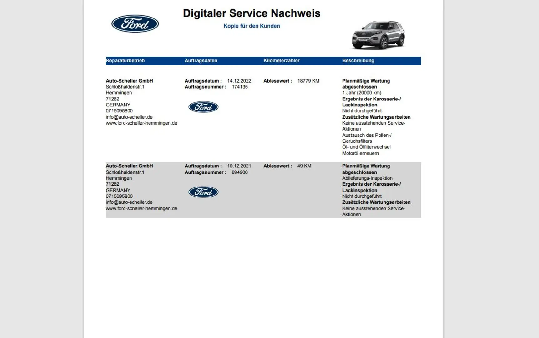 Ford Explorer ST-Line 7-Sitze Navi Kamera Glasdach LED Argent - 2