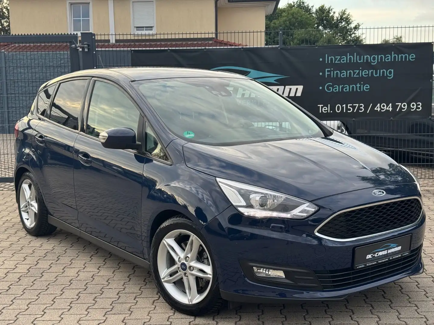 Ford C-Max C-MAX 1.5 EcoBoost Xenon/Navi/Sony/1.Hand Blau - 2