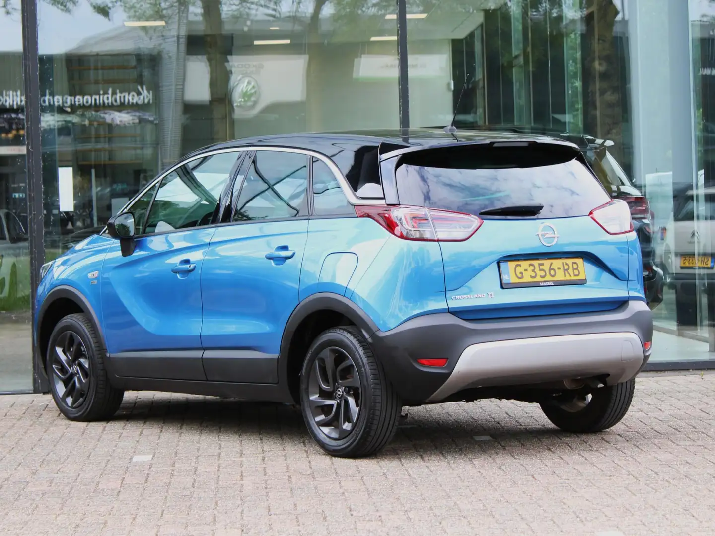 Opel Crossland X 1.2 Turbo 120 Jaar Edition | Apple Carplay / Airco Blauw - 2