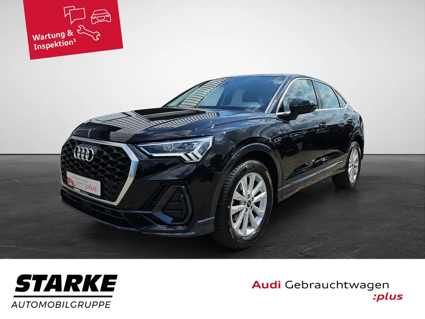 Audi Q3 Sportback 35 TFSI S tronic NaviPlus TopView GRA... Černá - 2