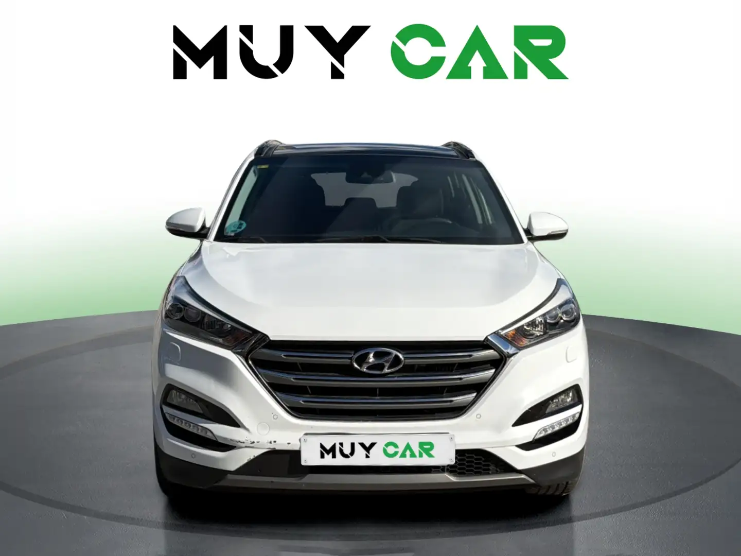 Hyundai TUCSON 2.0CRDI Tecno 4x4 Aut. (4.75) Weiß - 2