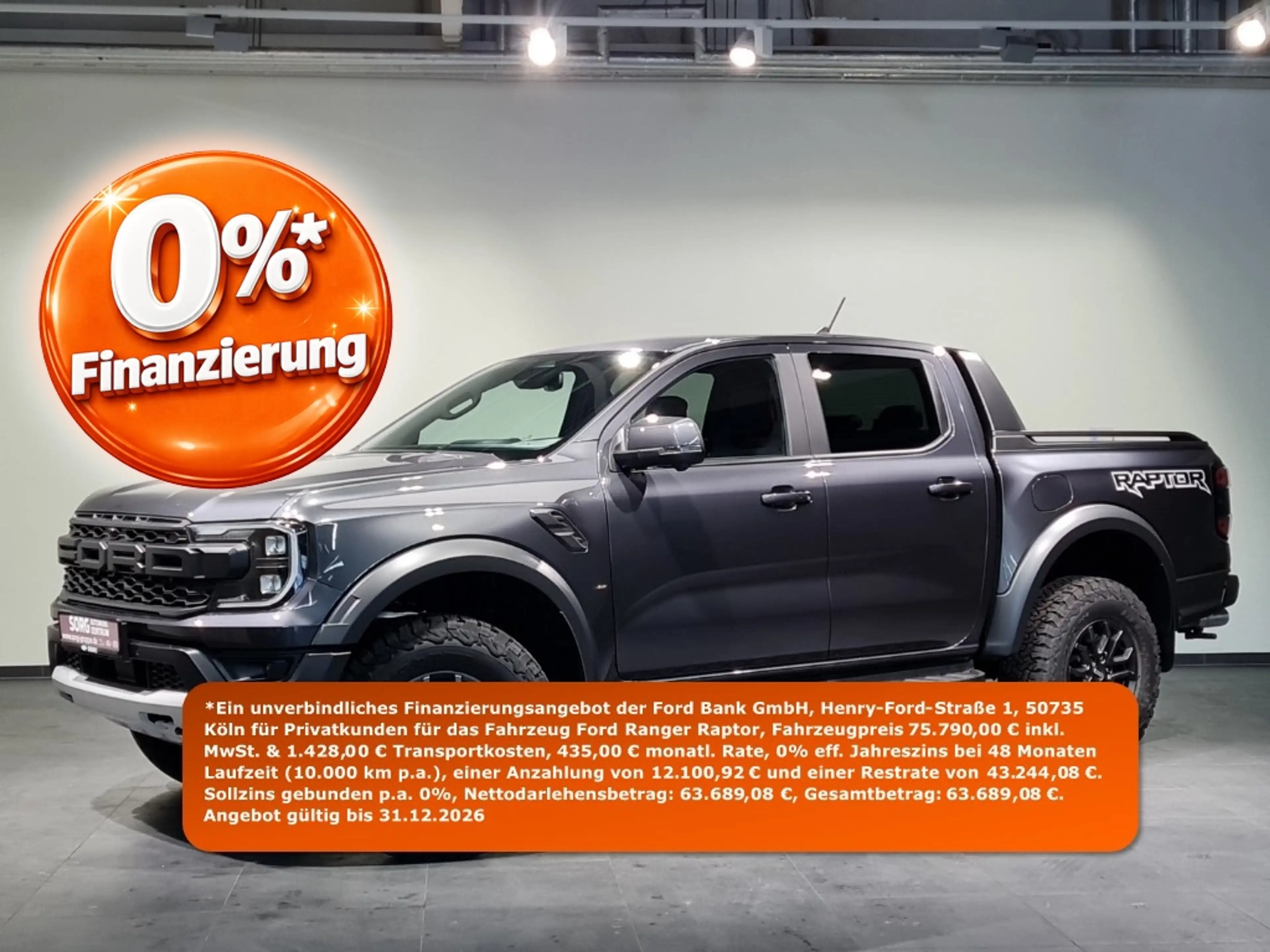 Ford Ranger Raptor Doppelkabine e-4WD — photo 2