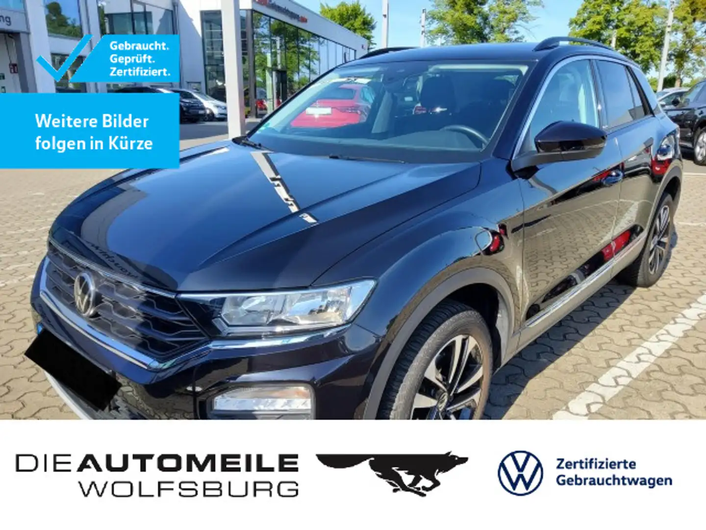 Volkswagen T-Roc 1.5 TSI United App-Connect/Einparkhi Nero - 1