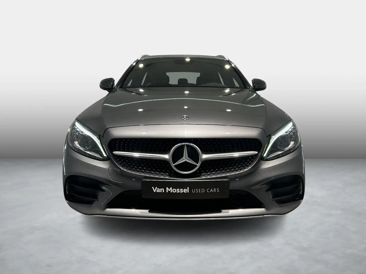 Mercedes-Benz C 300 Break 300e AMG LINE + CARPLAY + SFEERVERLICHTING + Grijs - 2