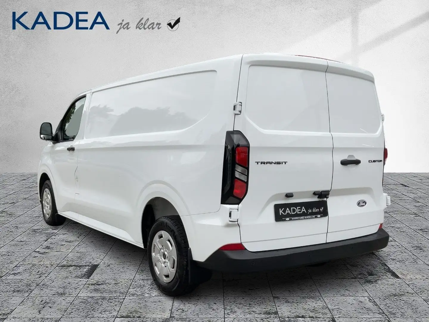 Ford Transit Custom Kasten L2 Trend KAMERA+PDC+KLIMA Blanc - 2