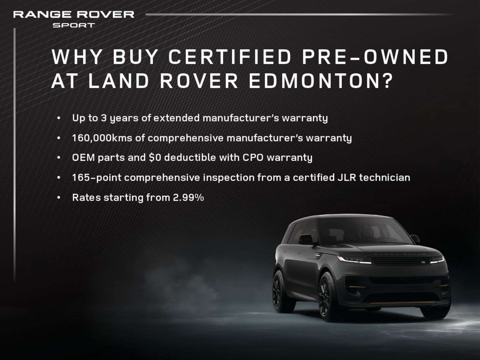 2024 Land Rover Range Rover Sport P400 DYNAMIC SE | TWO SETS OF TIRES | LOW KMS alt 2