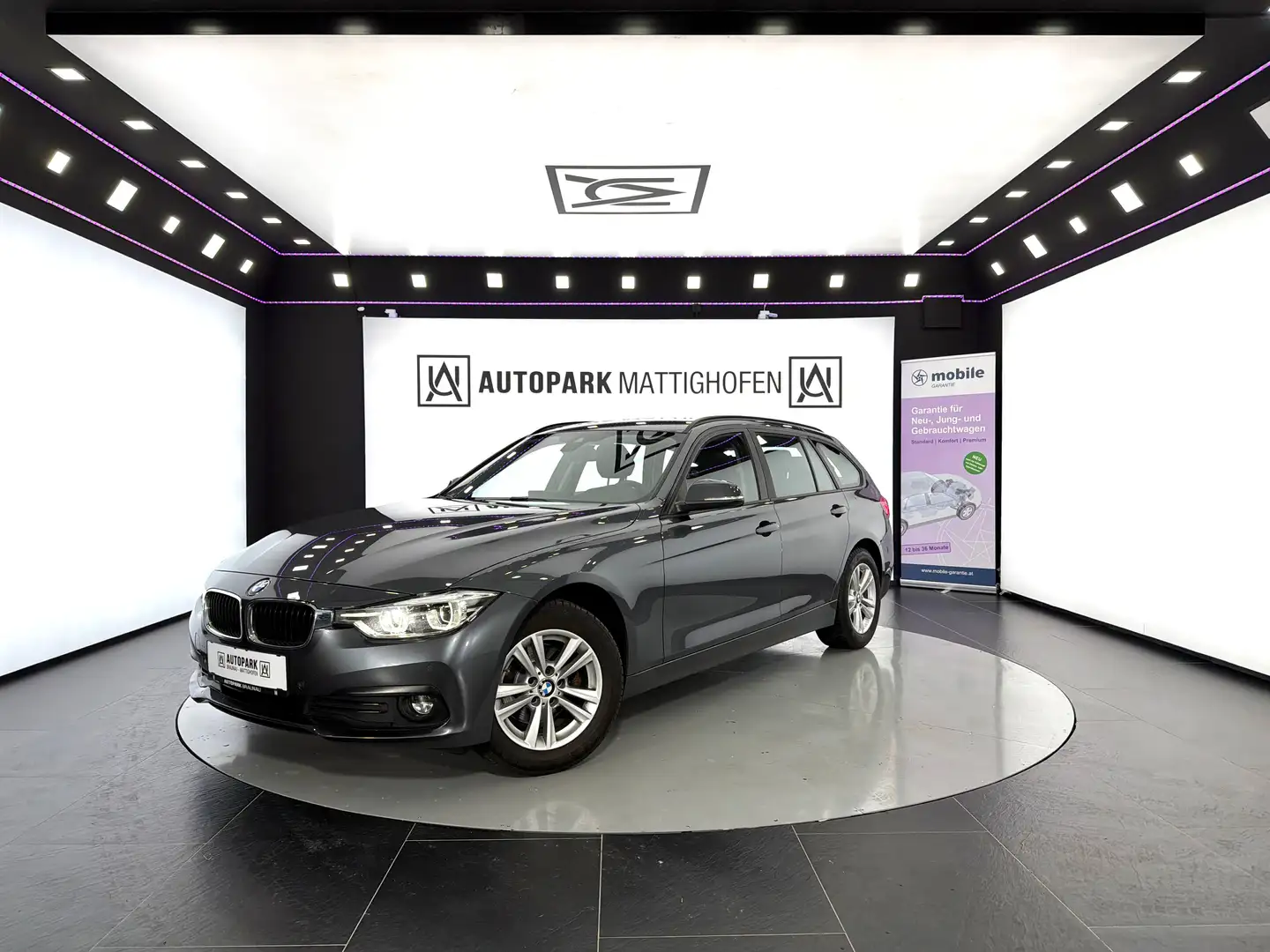 BMW 318 d Touring Advantage *HUD*LED*NAVI* Grau - 1