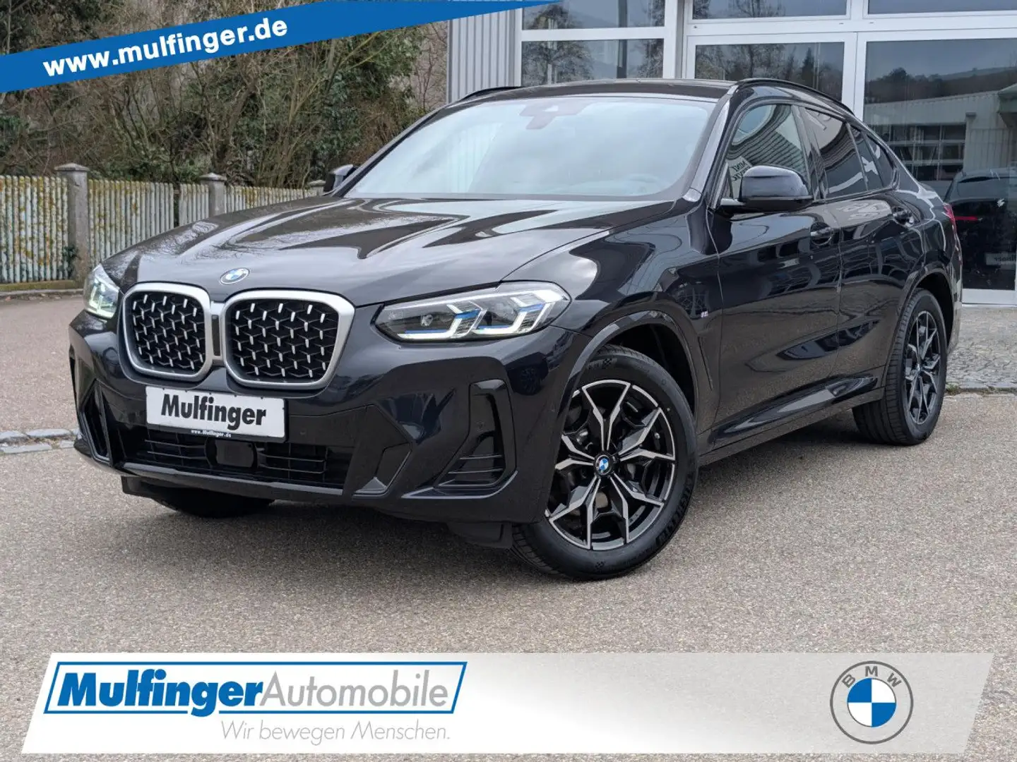 BMW X4 x30i M Sport Standh.Laser HUD ACC Kamera HiFi Noir - 1