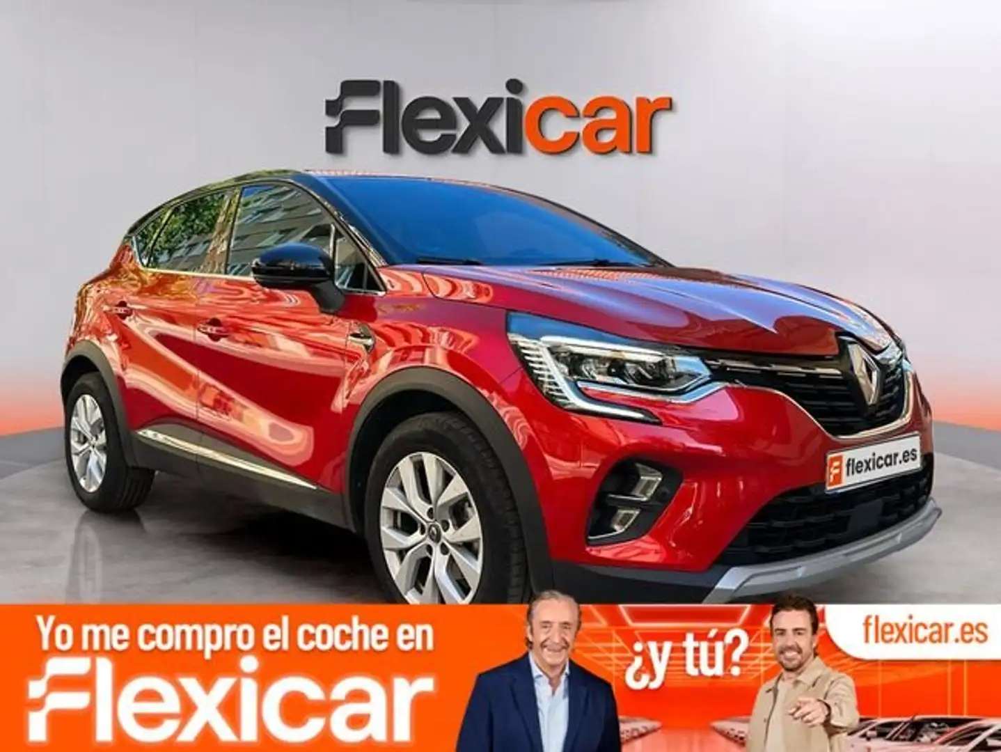 Renault Captur Zen TCe 140CV GPF Micro Híbrido Rojo - 1