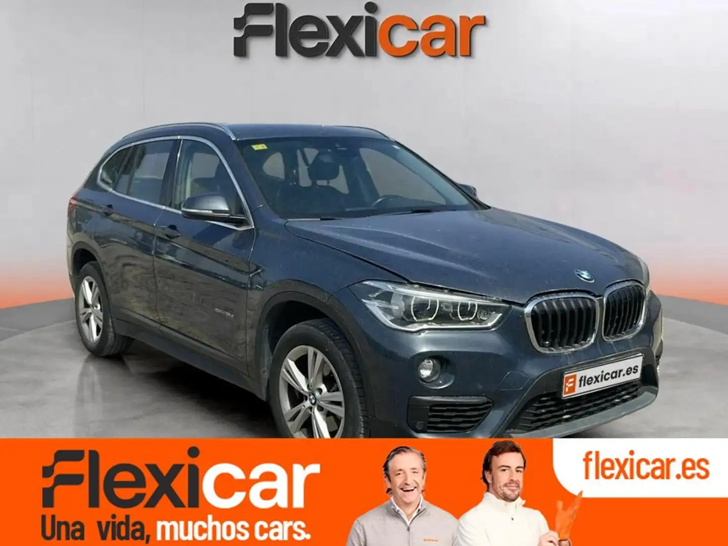 BMW X1 sDrive18d Bleu - 1