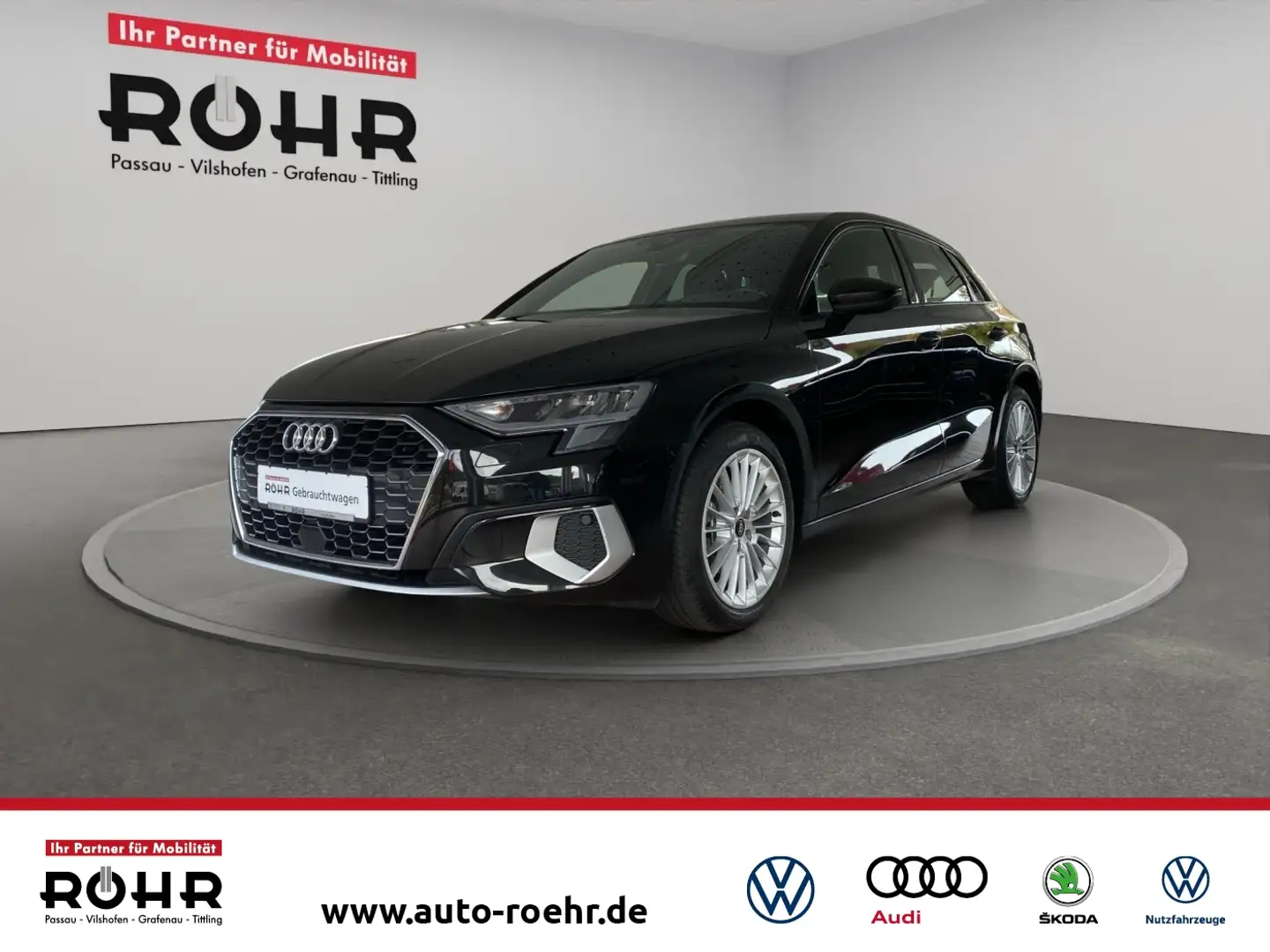 Audi A3 Sportback advanced (DAB.PDC.SHZ.GRA) 35 TFSI Schwarz - 1