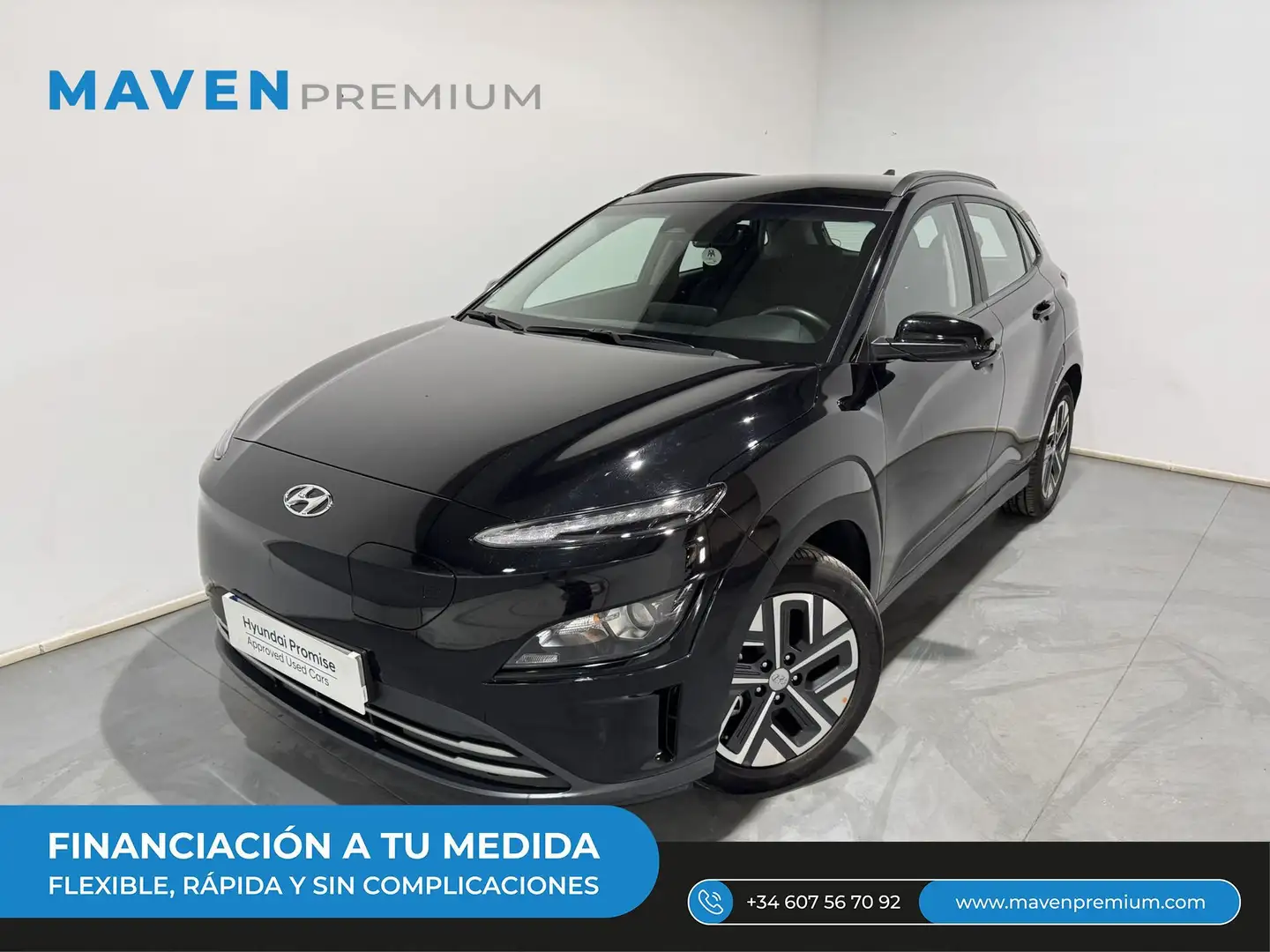 Hyundai KONA EV Maxx 150kW Negro - 1