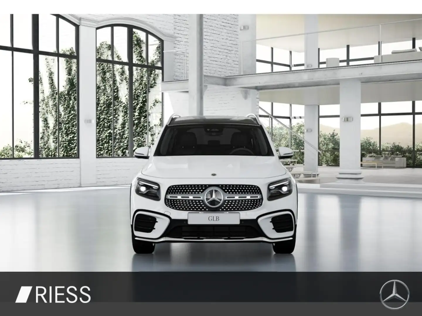 Mercedes-Benz GLB 220 d 4M AMG Sport Pano AHK 7 Sitzer Standhe Weiß - 2