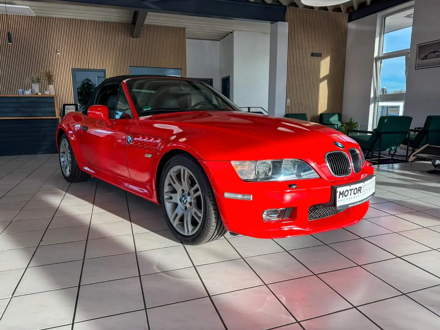 BMW Z3 Roadster 2.2i | Leder | Klima | Sitzheiz. Rot - 2