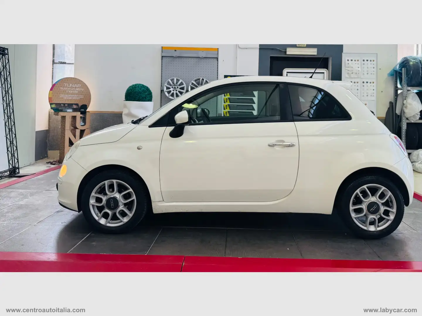 Fiat 500 1.2 by DIESEL ALLESTIMENTO !!!BENZINA!!! Blanc - 2