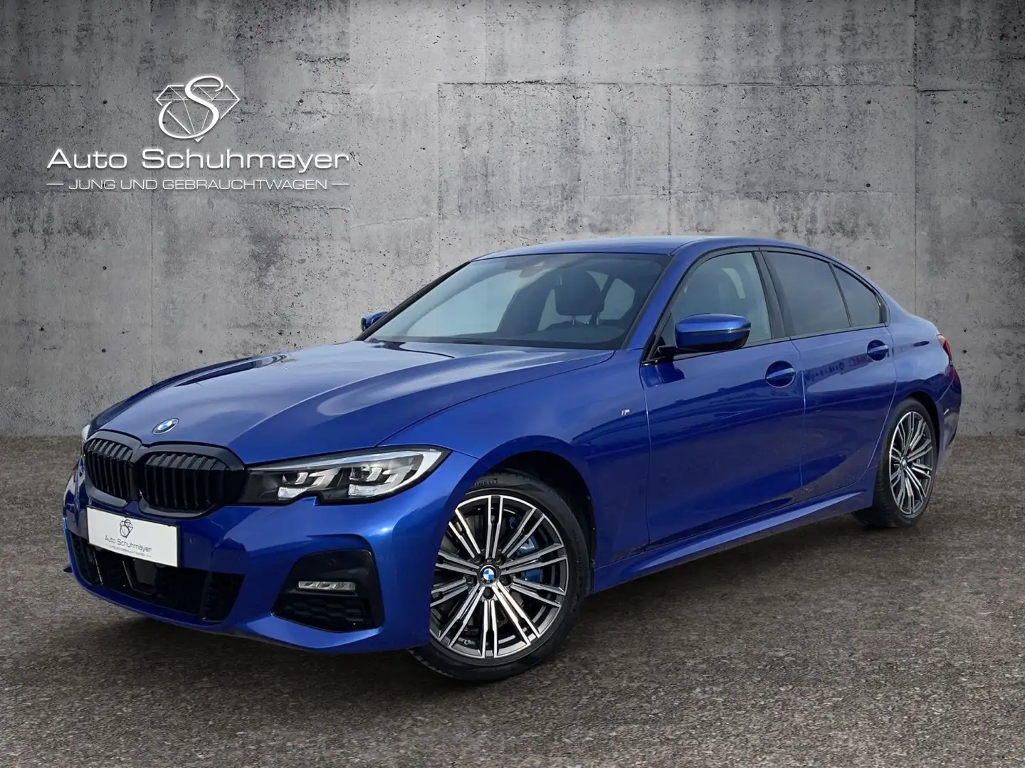 BMW 330 i M-Sport Aut. Blau - 1