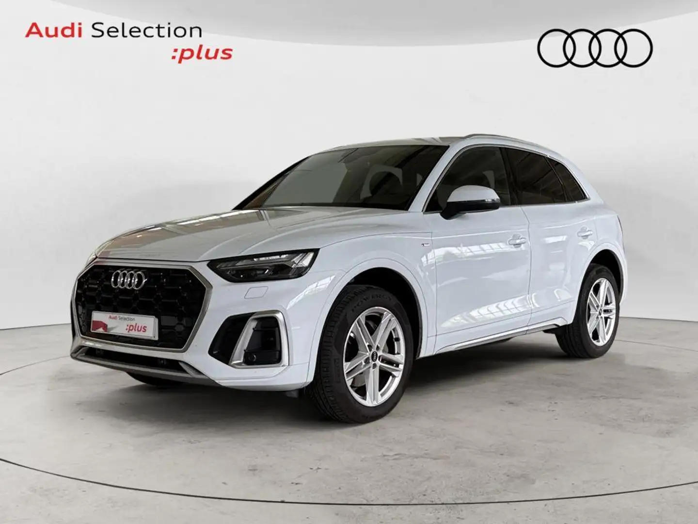 Audi Q5 40 TDI quattro-ultra S line S tronic 150kW Blanc - 1