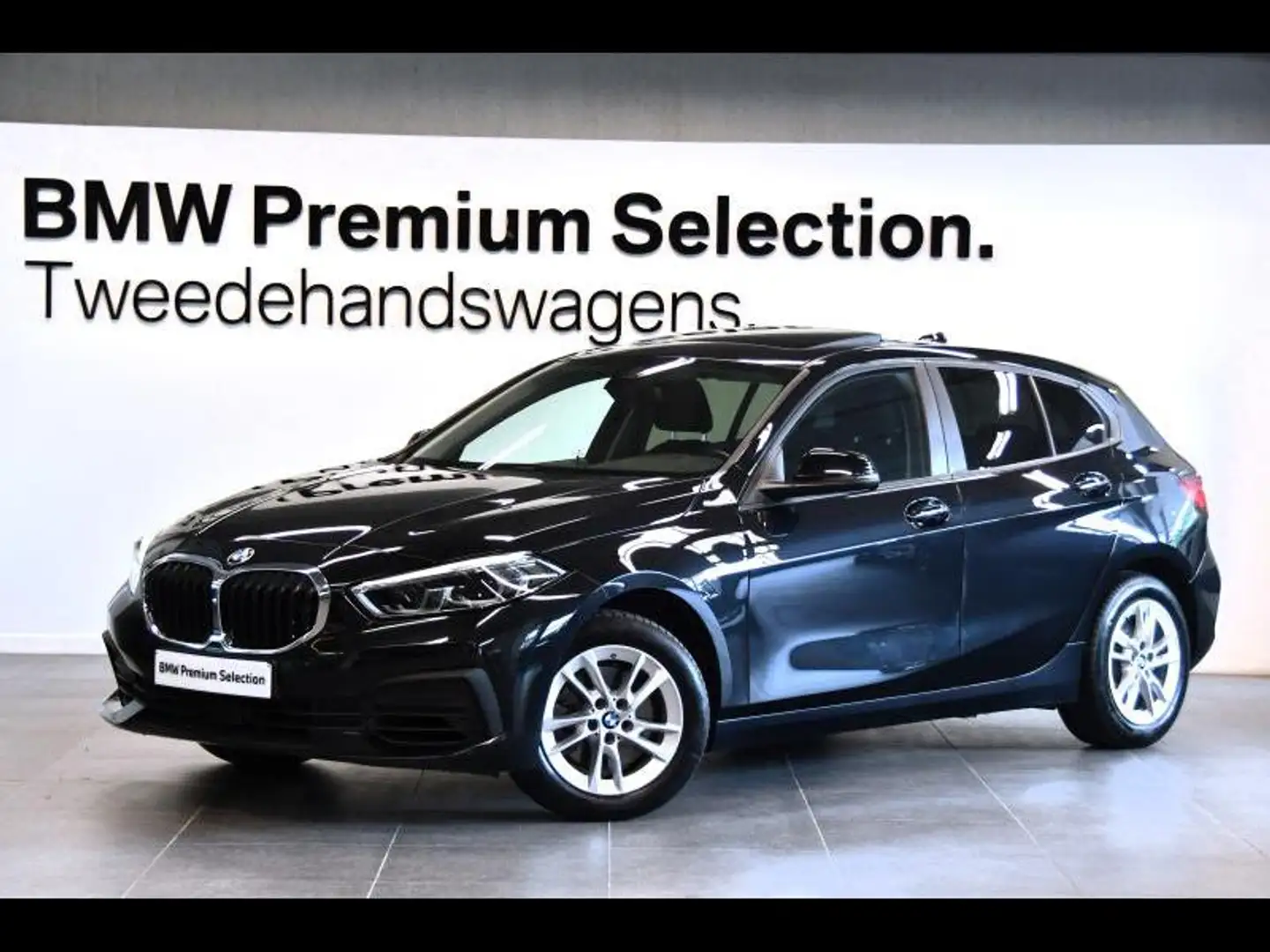 BMW 116 PANORAMADAK LED LICHT NAVI PRO Zwart - 1