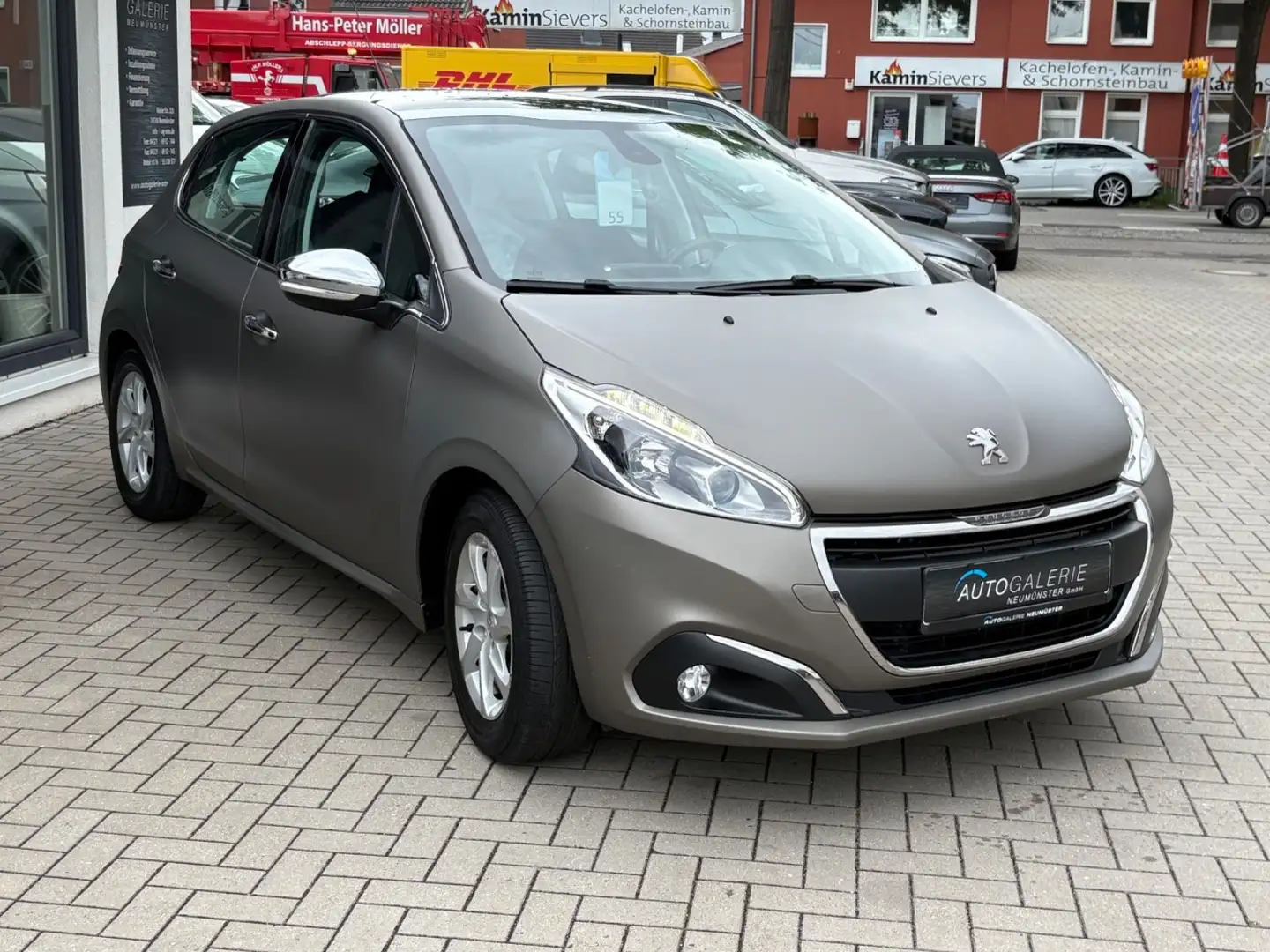 Peugeot 208 Active°Klima°Pano°Tempo°SHZ°PDC°8F-Bereift Grau - 2