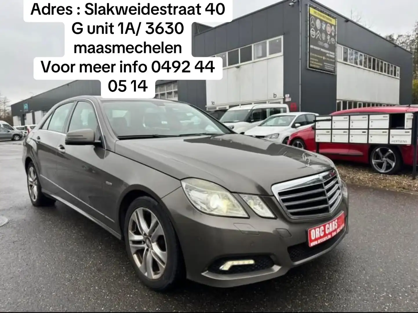 Mercedes-Benz E 220 CDI DPF BlueEFFICIENCY Automatik Avantgarde Brun - 1