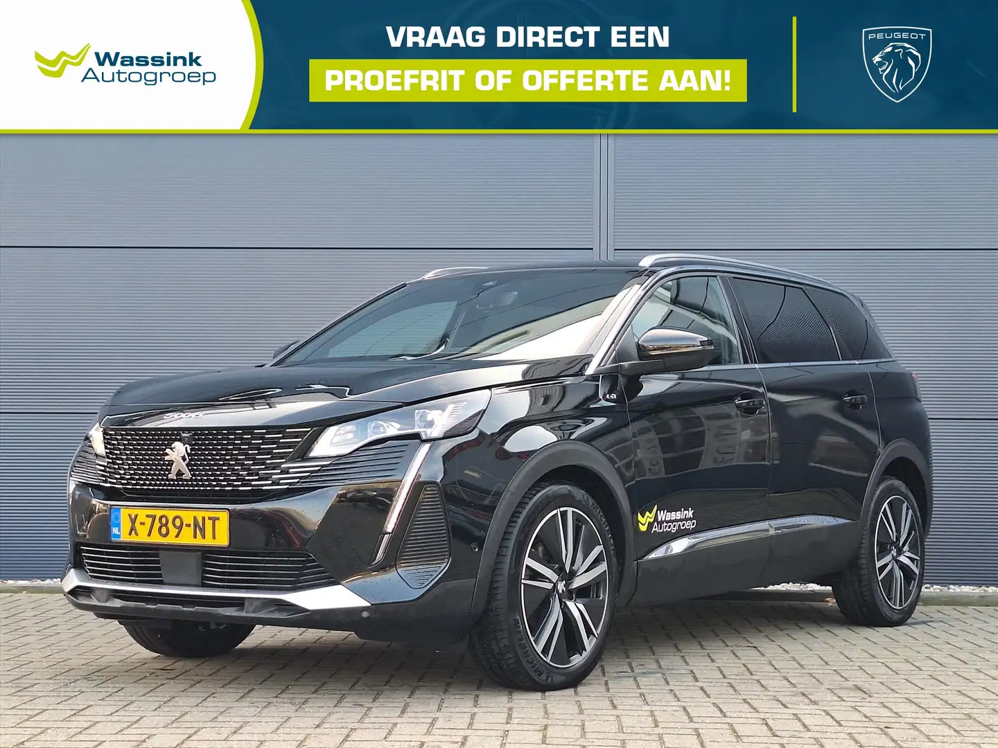 Peugeot 5008 1.2 PureTech 130pk GT | Alcantara I Stoel massage/ Zwart - 1