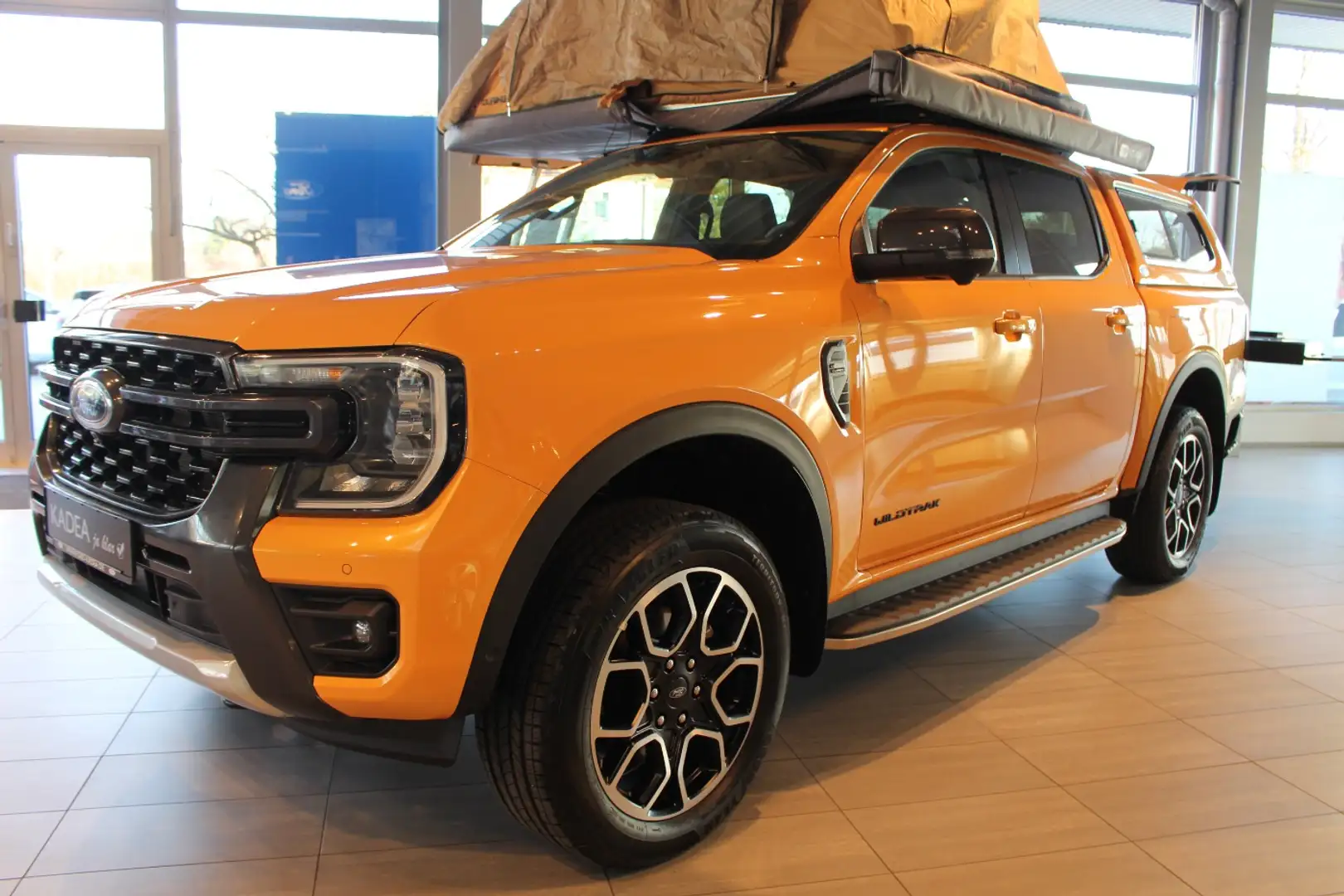Ford Ranger Wildtrak Camping Adventure|Kochfeld|Zelt Orange - 2
