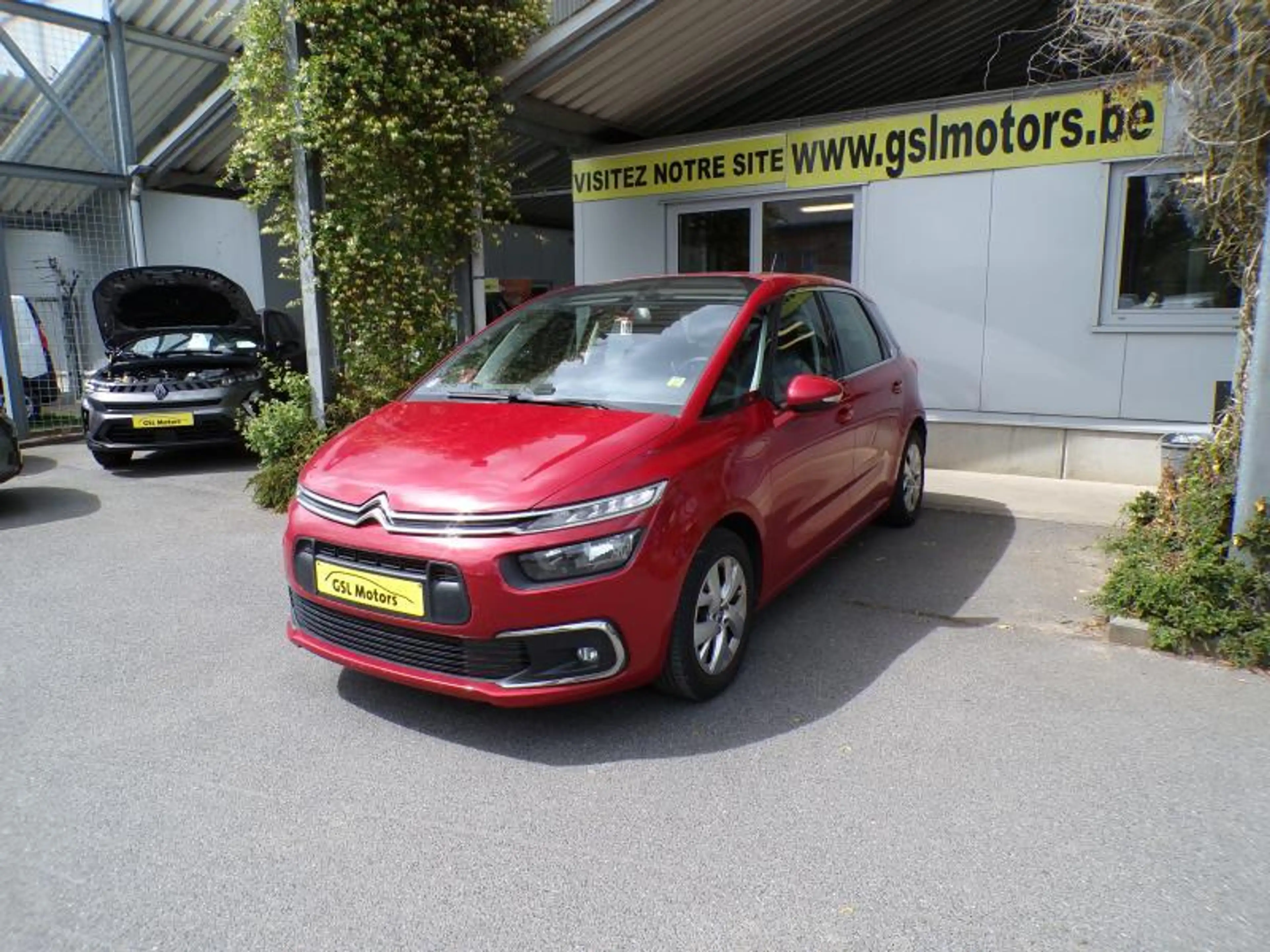 Citroen C4 SpaceTourer 1.2 130cv Rouge 03/20 B.Auto Airco Bluetooth
