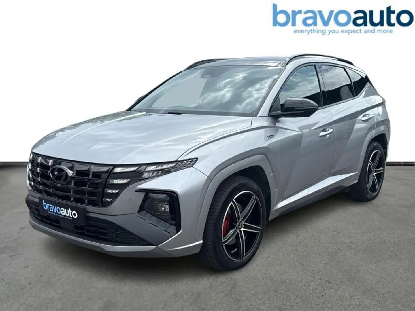 Hyundai TUCSON N-Line + PANO + NAVI & CARPLAY Gris - 1