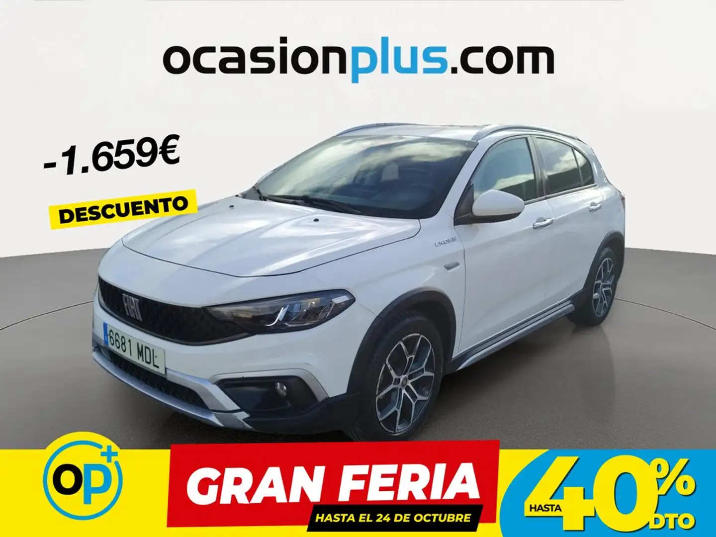 Fiat Tipo 1.5 Hybrid Cross DCT 96KW Blanco - 1