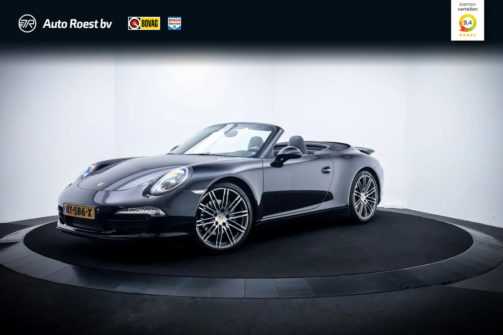 Porsche 991 Cabrio 3.4 Pdk CARRERA Black Edition Sportuitlaat/ Noir - 1