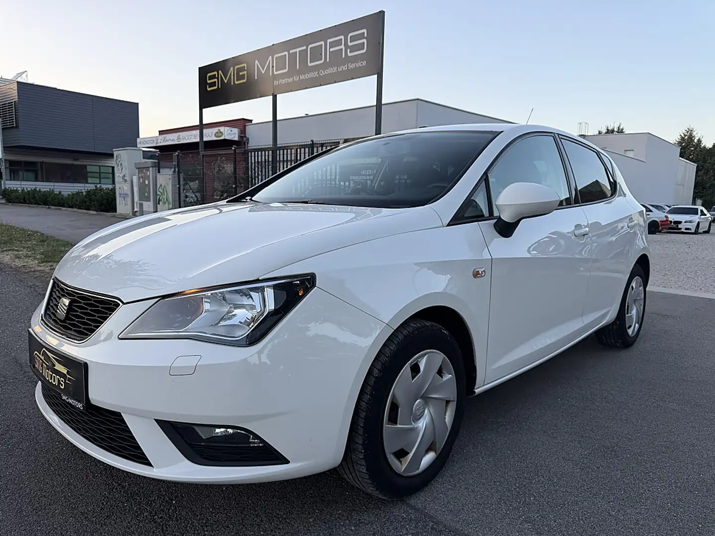 SEAT Ibiza Chili&Style 1,6 TDI CR TEMPOMAT/NAVI/SITZHEIZUN... Weiß - 1