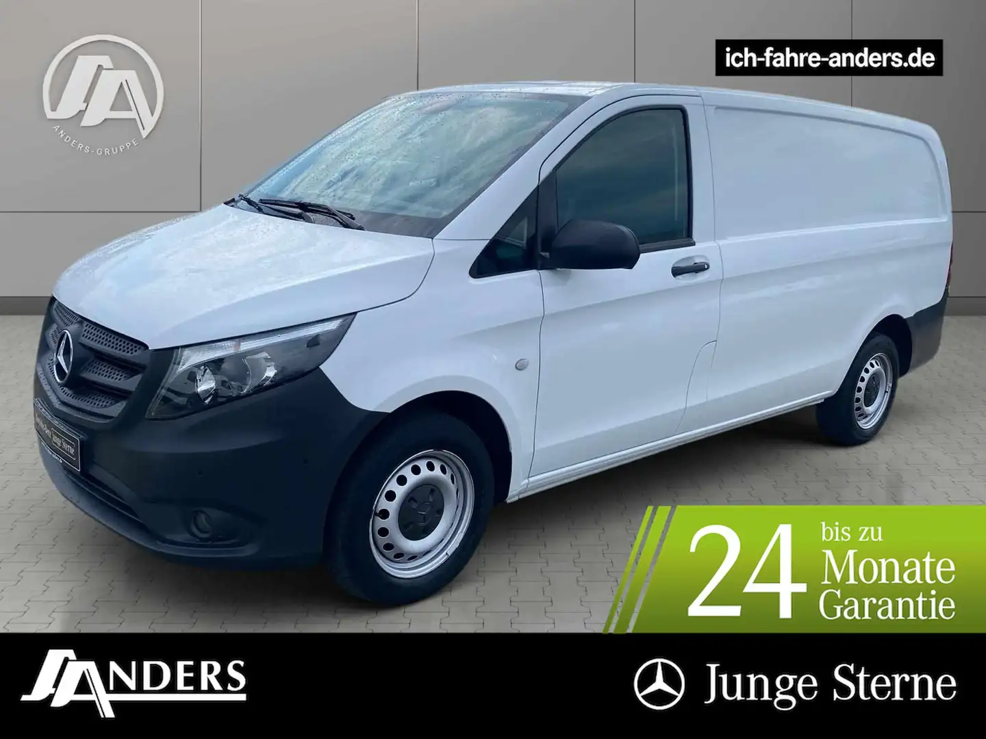 Mercedes-Benz Vito 116 Kasten Lang Klima*Tempomat*PDC Weiß - 1