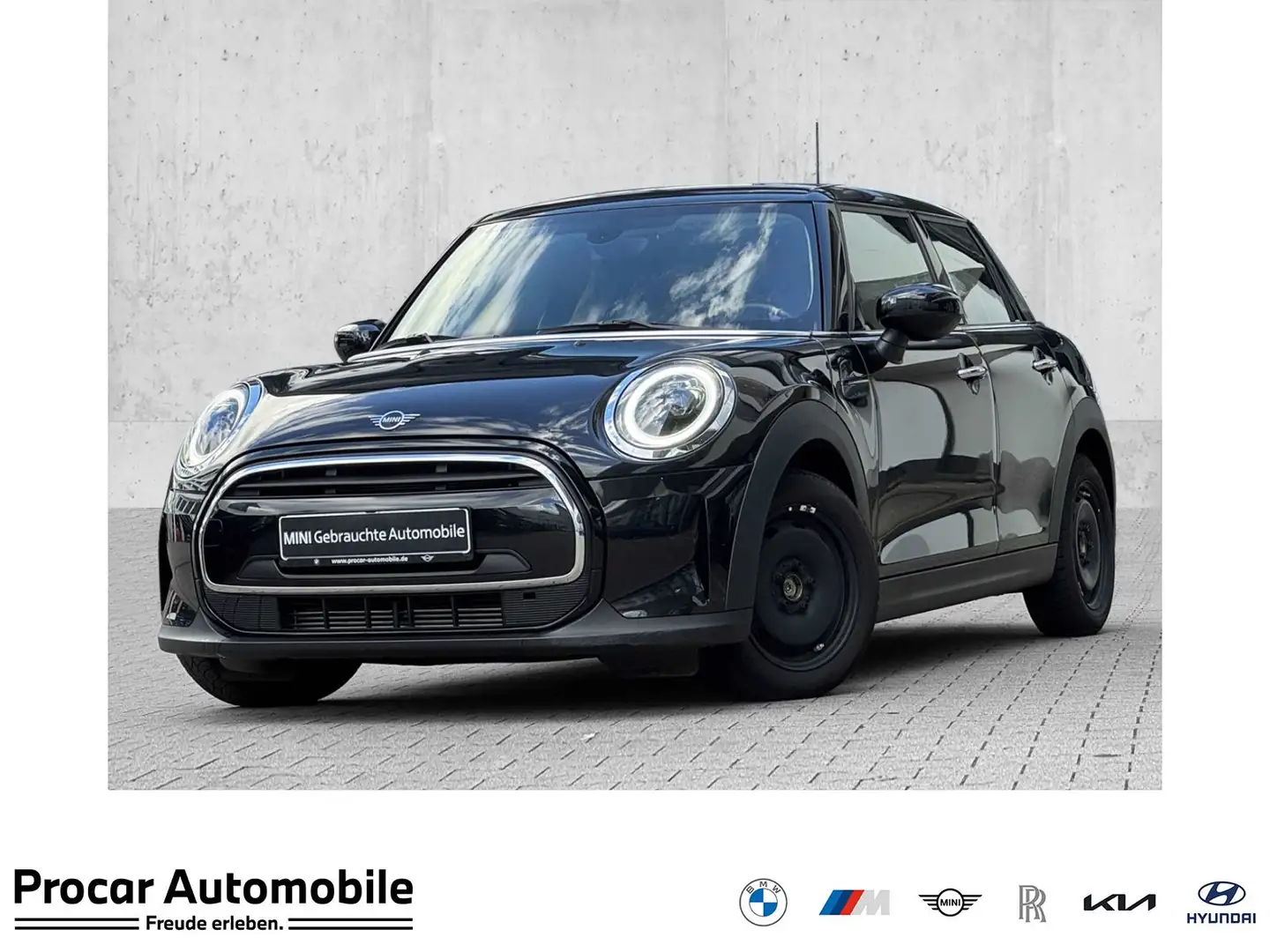 MINI One Classic Trim 5-trg. LED Aut Navi CarPlay Shz Zwart - 1