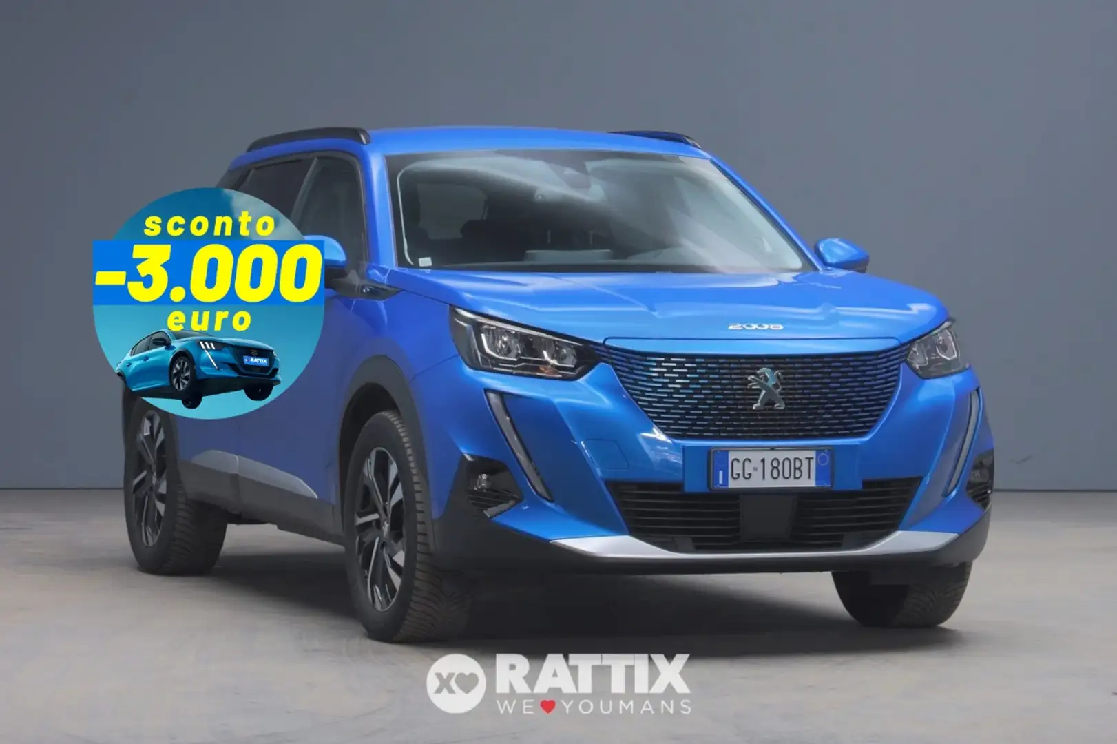 Peugeot e-2008 motore elettrico 100kW Allure Pack Azul - 1