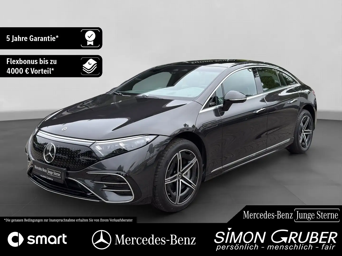 Mercedes-Benz EQS 580 4M AMG Line Premium+ HAL Hyper Massage Grijs - 1